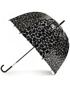 Lulu Guinness Black Lips Birdcage Umbrella - Lyst