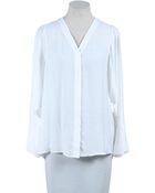 Yigal Azrouel Long Sleeve Shirt - Lyst