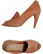 Collection Privée Pumps with Open Toe - Lyst