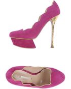 Nicholas Kirkwood Platform Pumps - Lyst