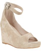 Steve Madden Lesliee Floral Printed Wedge Sandals - Lyst