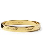 Kate Spade Bride Idiom Bangle - Lyst