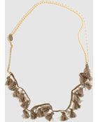 Rose' A Pois Necklace - Lyst
