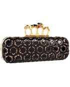 Alexander McQueen Knuckle Long Box Clutch - Lyst
