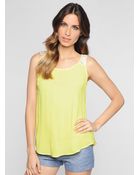 Ella Moss Lily Back Lace Tank Top - Lyst