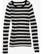 Enza Costa Striped Cashmere Sweater - Lyst