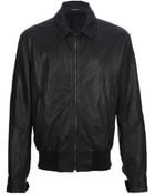 Maison Martin Margiela Leather Jacket - Lyst