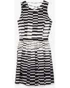 Parker Block Graphic Lace Up Back Dress - Lyst