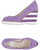 Armani Wedges - Lyst