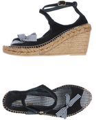 Espadrilles wedges - Lyst