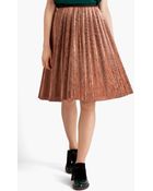 Marni Knife Pleated Skirt - Lyst