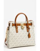 MICHAEL Michael Kors Signature Hamilton Large Tote - Lyst