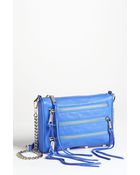 Rebecca Minkoff 5 Zip Mini Crossbody Bag - Lyst