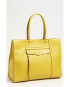 Rebecca Minkoff Mab Leather Tote - Lyst