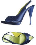 Rene Caovilla Platform Sandals - Lyst