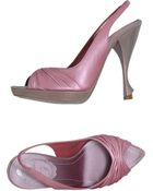 Rene Caovilla Platform Sandals - Lyst