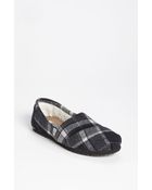 Toms Classic Plaid Wool Slipon - Lyst