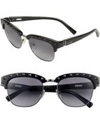 Valentino 51mm Rock Stud Sunglasses - Lyst