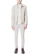 Zara Cut Work Faux Leather Jacket - Lyst