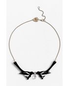 Tatty Devine Magpie Necklace - Lyst