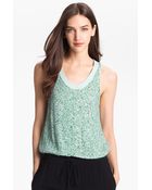 Diane von Furstenberg Emilia Sequin Tank - Lyst