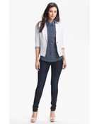 Gibson Linen Blazer Petite - Lyst