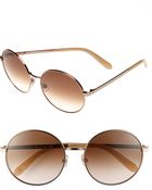 Kate Spade Round 56mm Sunglasses - Lyst
