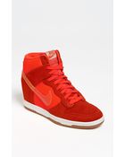 Nike Dunk Sky Hi Wedge Sneakers - Lyst