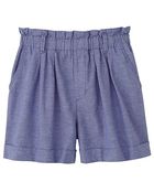 Uniqlo Linen Blended Flare Shorts - Lyst