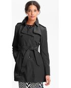 Vince Camuto Heidi Double Breasted Trench Coat - Lyst