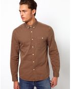 Asos Twill Shirt - Lyst