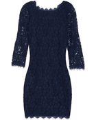 Diane von Furstenberg Zarita Lace Dress - Lyst