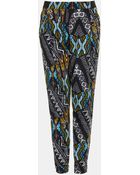 Topshop African Print Tapered Pants - Lyst