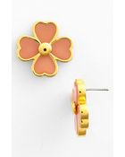 Tory Burch Shawn Stud Earrings - Lyst