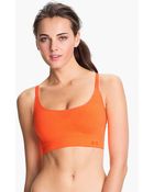 Under Armour Seamless Essential Sport Bra - Lyst