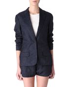 Acne Studios Cindy Crinkle Blazer - Lyst
