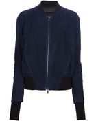 Haider Ackermann Suede Jacket - Lyst