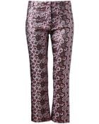 House Of Holland Floral Brocade Trousers - Lyst