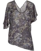 Mm6 By Maison Martin Margiela Blouse - Lyst