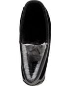 Ugg Ascot Leather and Velvet Slipper - Lyst