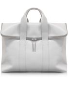 3.1 Phillip Lim 31 Hour Bag Light Gray Leather Tote - Lyst
