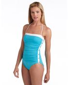 Lauren by Ralph Lauren Bel Aire Onepiece Swimsuit - Lyst