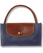 Longchamp Le Pliage Small Handbag in Graphite - Lyst