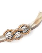 Marni Short Pave Crystal Necklace - Lyst