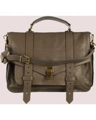 Proenza Schouler Ps1 Large Leather - Lyst