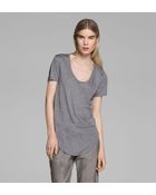 Helmut Lang Kinetic Jersey Tee - Lyst
