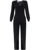 Stella McCartney Ofelia Stretch Cady Jumpsuit - Lyst