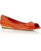 Tory Burch Cornelia Peep Toe Shoe - Lyst