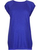 Topshop Maternity High Roller Tank - Lyst