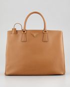 Prada Saffiano Large Executive Tote Bag - Lyst